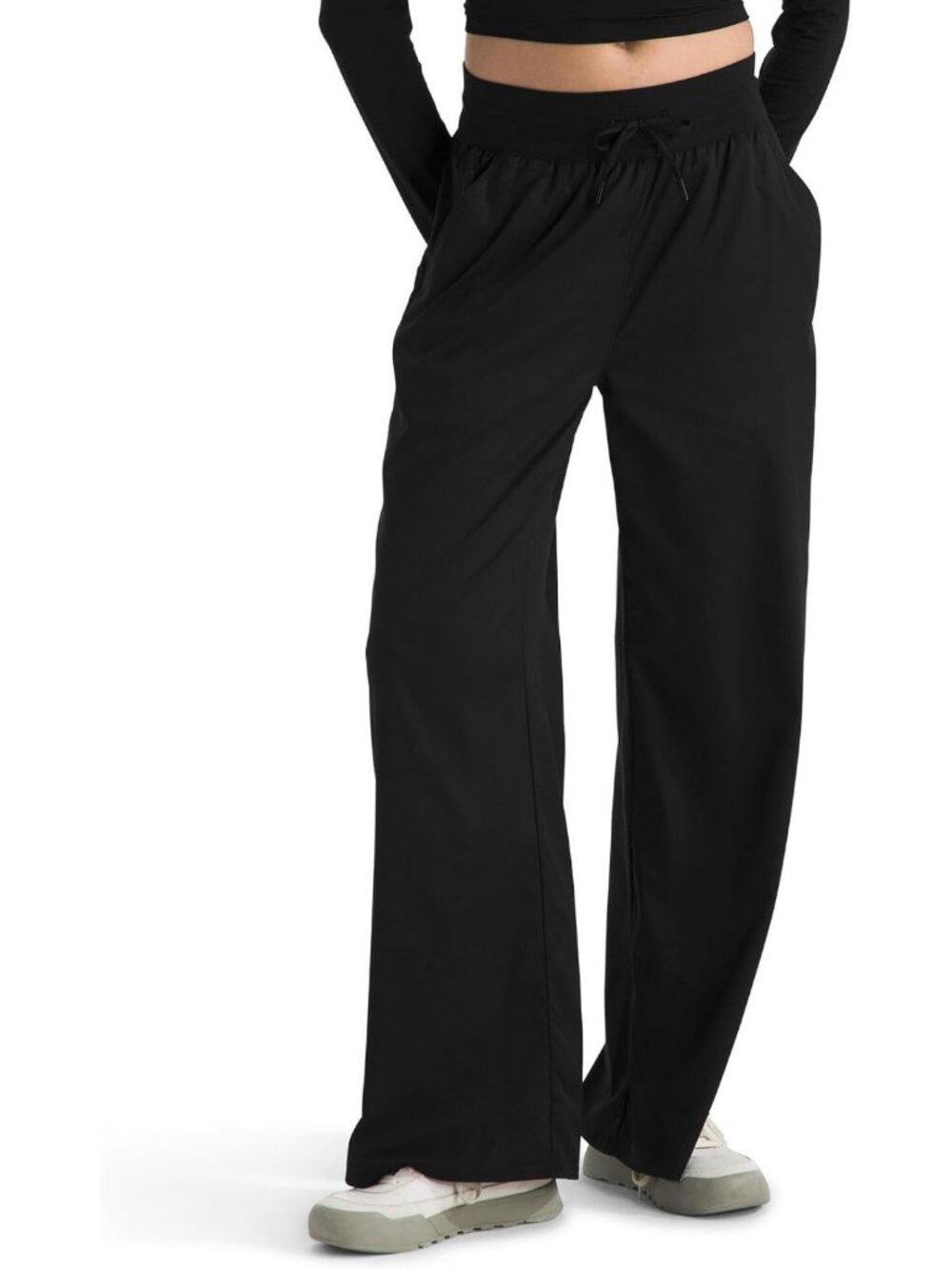 Wide Leg Hiking Pants for Women, Lightweight Outdoor Trousers, Travel & Leisure